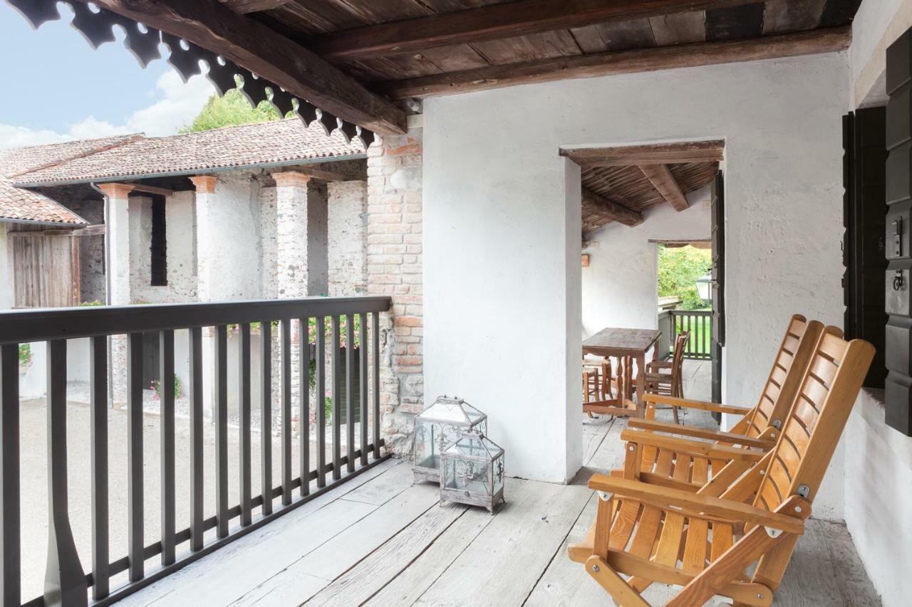 Colvago La Corte Spectacular Ancient Country House Santa Giustina  Buitenkant foto