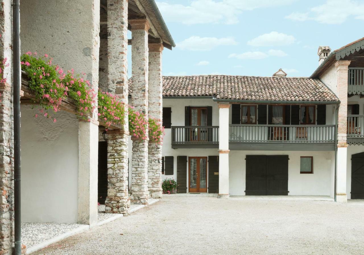 Colvago La Corte Spectacular Ancient Country House Santa Giustina  Buitenkant foto